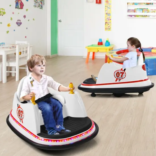 Kids Ride On Bumper Car with Remote Control Ideal Gift for Special Occasions Red {9}