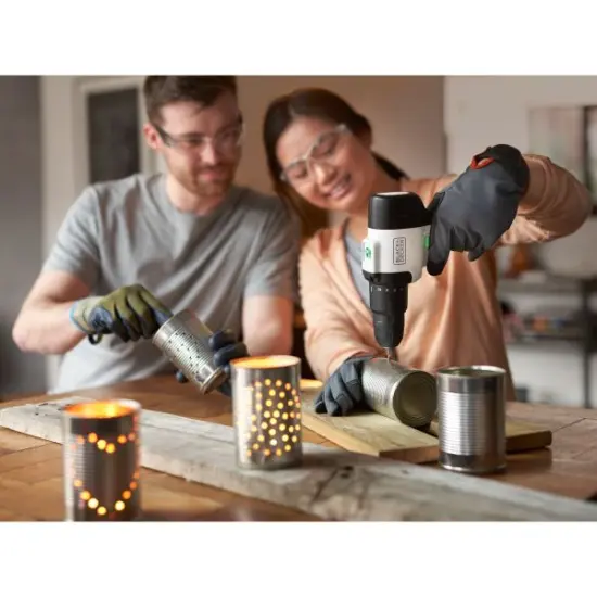 BLACK+DECKER Reviva 12V MAX* Cordless Hammer Drill with Charger and Screwdriver Bit (REVCHD12C) {6}