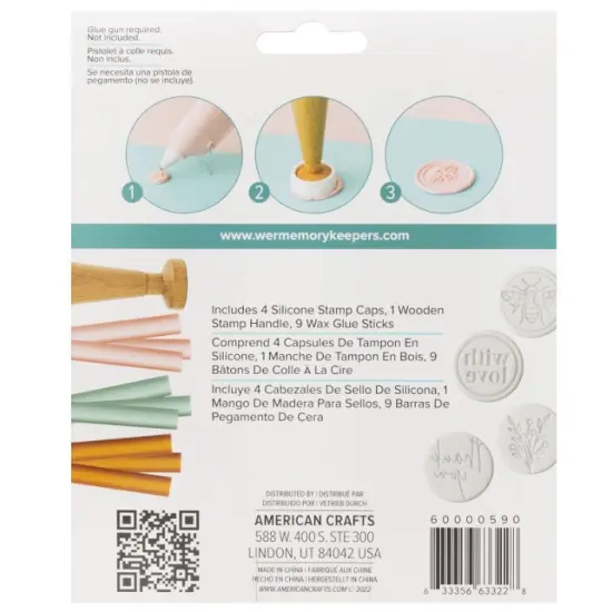 We R Memory Keepers Envelope Seal Kit With Love 60000590 BY American Crafts {5}