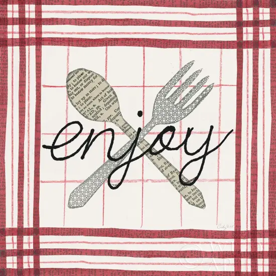 Cool Kitchen Enjoy Poster Print by Courtney Prahl # 56976 {1}