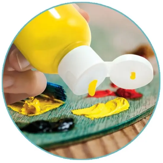 Craft Medley Empty Paint Bottles 2/Pkg-4oz {4}