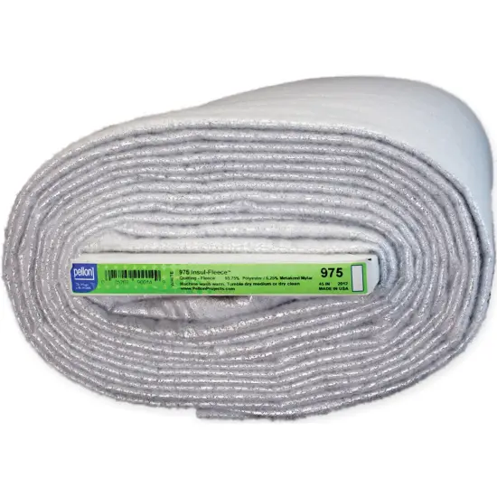 Pellon Polyester Insul-Fleece-White 45"X10yd {1}