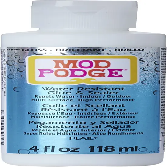Plaid Mod Podge Water Resistant Gloss Glue & Sealer-4oz {1}