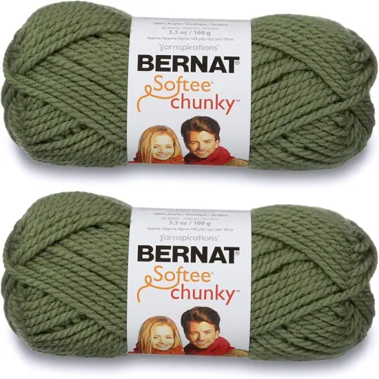 (Pack of 2) Bernat Softee Chunky Yarn-Forest {1}