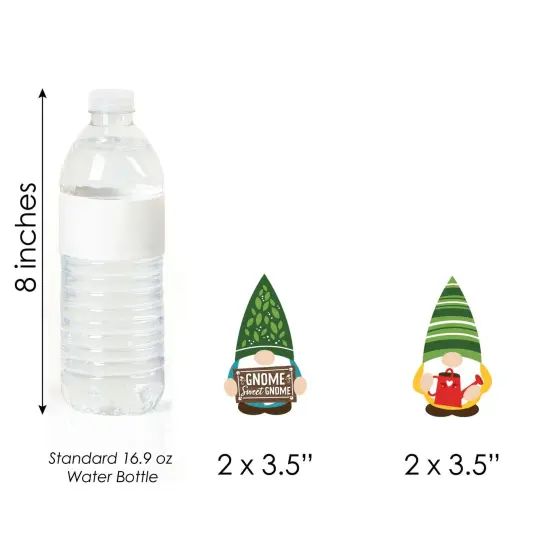 Big Dot of Happiness Garden Gnomes - DIY Shaped Forest Gnome Party Cut-Outs - 24 Count {6}