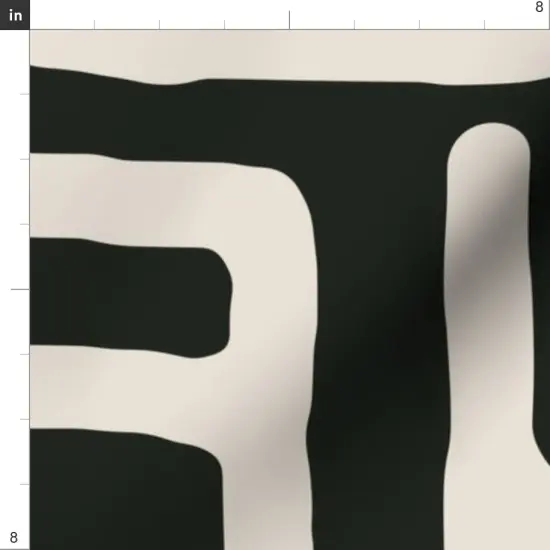 Various Fabrics by the Yard or Fat Quarter African Geometric Abstract Lines Beige Geo Modern Mod Dark Green Custom Printed Fabric by Spoonflower {4}