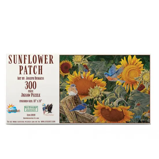 Sunsout Sunflower Patch 300 pc Jigsaw Puzzle 38949 {4}