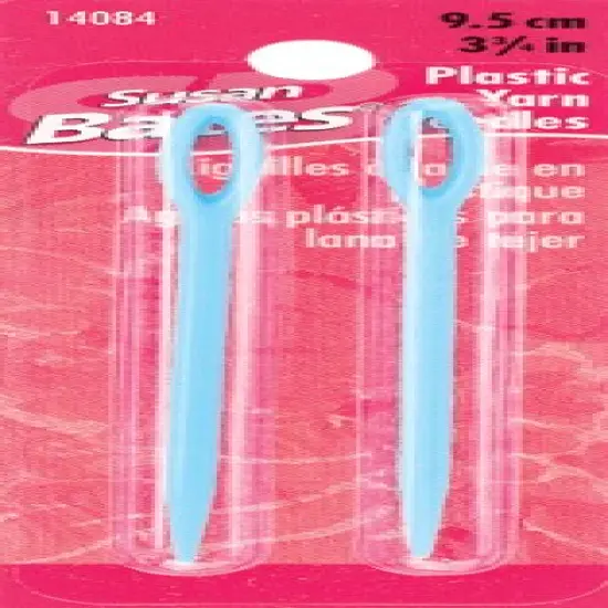 Susan Bates Plastic Yarn Needles-3.75" 2/Pkg {1}