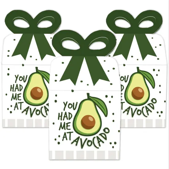 Big Dot of Happiness Hello Avocado - Square Favor Gift Boxes - Fiesta Party Bow Boxes - Set of 12 {3}