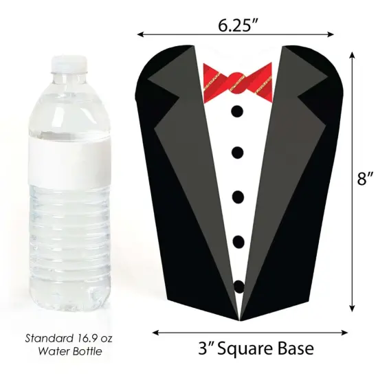 Big Dot of Happiness Red Carpet - Movie Night Party Favors - Gift Heart Shaped Favor Boxes for Women and Kids - Set of 12 {4}