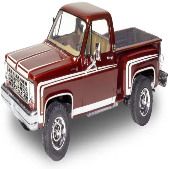 Revell Plastic Model Kit-76 Chevy Sport Stepside Pickup 4X4 {2}