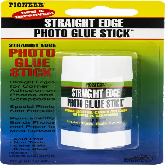 Pioneer Photo Glue Stick Triangular Edge-0.42 oz {1}