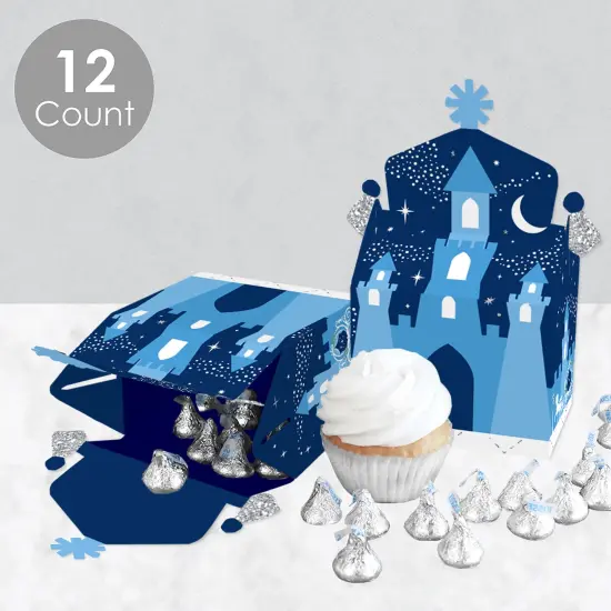 Big Dot of Happiness Fairy Tale Fantasy - Treat Box Party Favors - Royal Prince and Princess Party Goodie Gable Boxes - Set of 12 {4}
