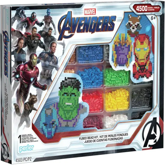 Perler Deluxe Fused Bead Kit-Avengers {1}