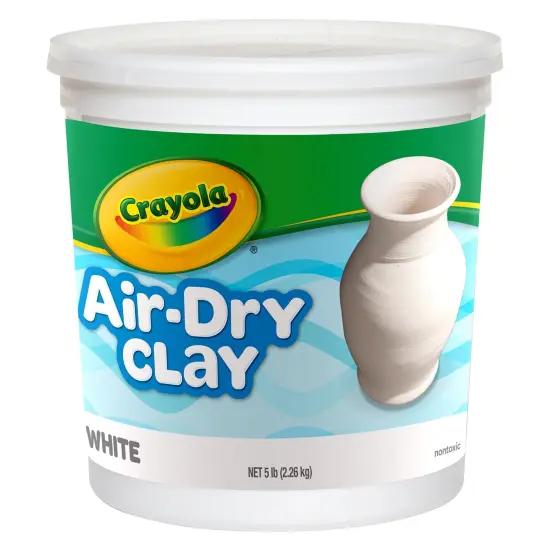 Crayola Air-Dry Clay 5lb-White {2}