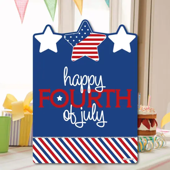 Big Dot of Happiness 4th of July - Independence Day Party Decorations - Happy Fourth of July Yard Sign {7}