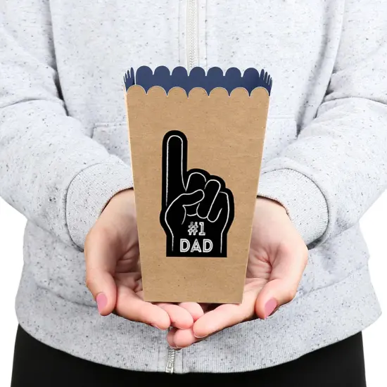 Big Dot of Happiness My Dad is Rad - Father's Day Party Favor Popcorn Treat Boxes - Set of 12 {6}