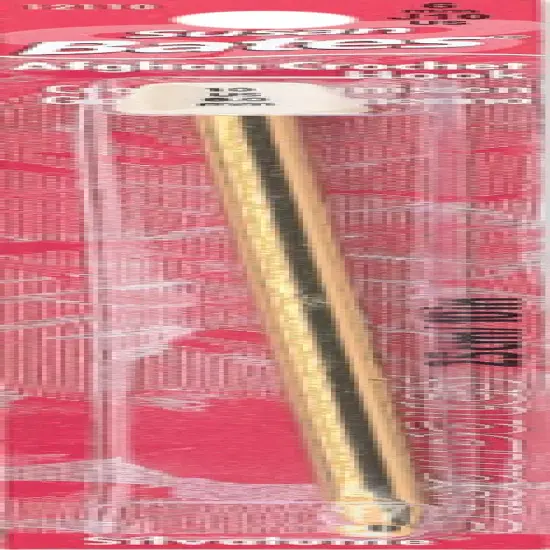 Susan Bates Silvalume Aluminum Afghan Crochet Hook 10" {1}