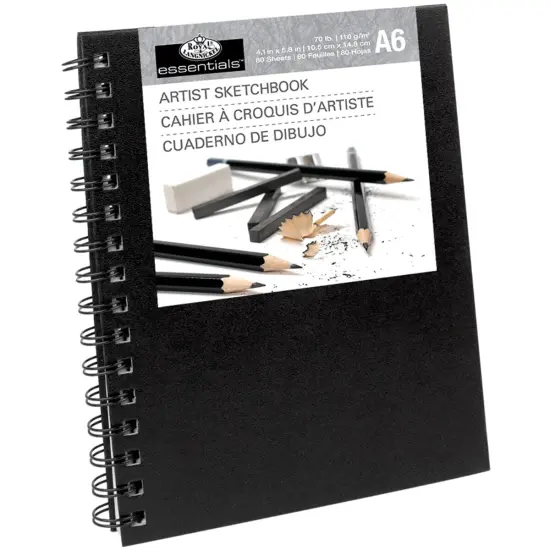 Royal & Langnickel(R) Spiral Hardcover Artist Sketchbook-4.1"X5.8" {1}