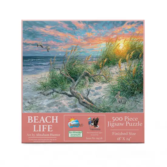 Sunsout Beach Life 500 pc Jigsaw Puzzle 69728 {4}