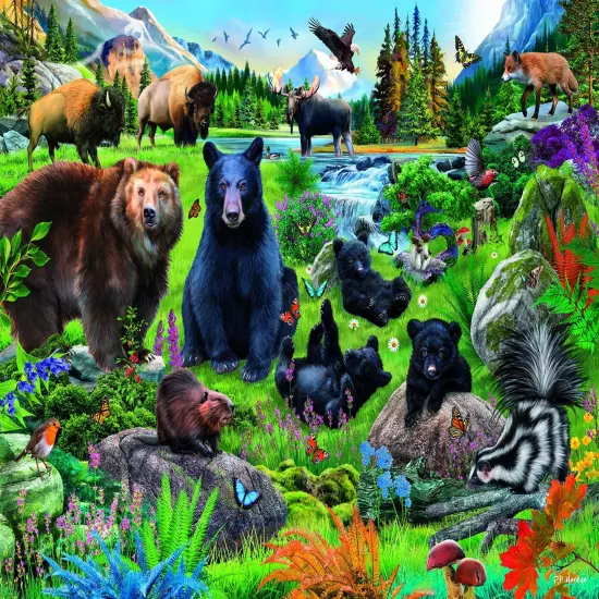 Sunsout Meadowland Summer 1000 pc Jigsaw Puzzle 56118 {1}