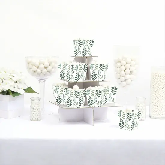 Big Dot of Happiness Boho Botanical - Party Mini Favor Boxes - Greenery Party Treat Candy Boxes - Set of 12 {3}