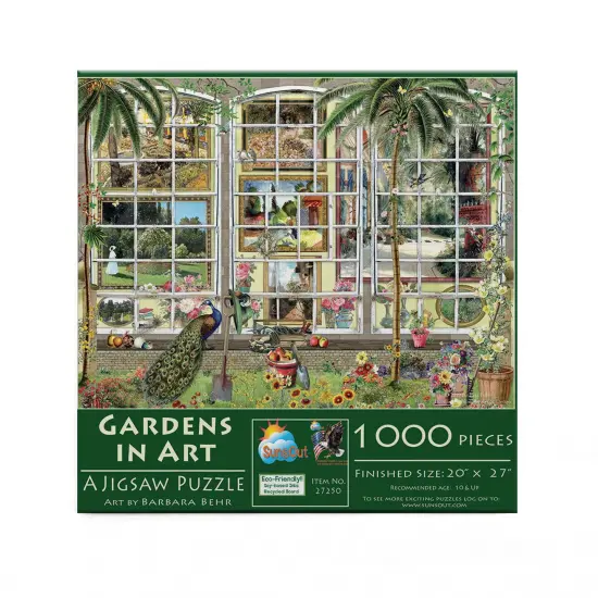 Sunsout Gardens in Art 1000 pc Jigsaw Puzzle 27250 {4}
