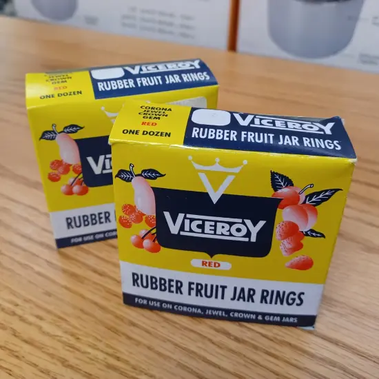 Viceroy Rubber & Plastics Standard Old-Style Canning Jar Rubbers - No Tab (24 pk) {3}