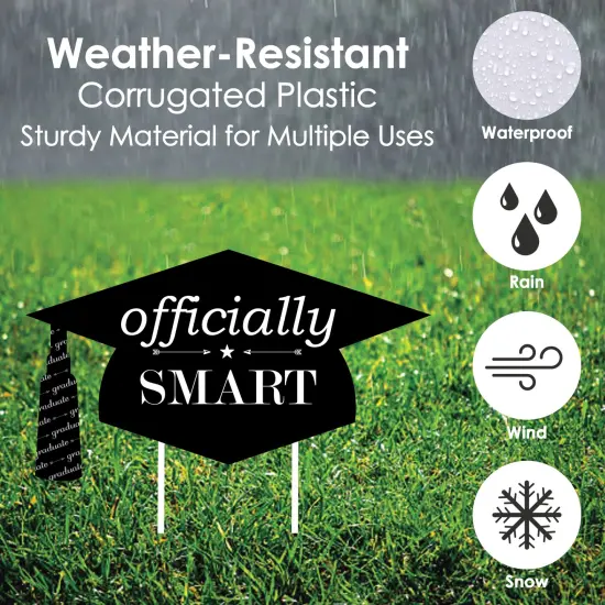 Big Dot of Happiess Graduation Cheers- Graduation Lawn Decorations - 10 Piece {4}