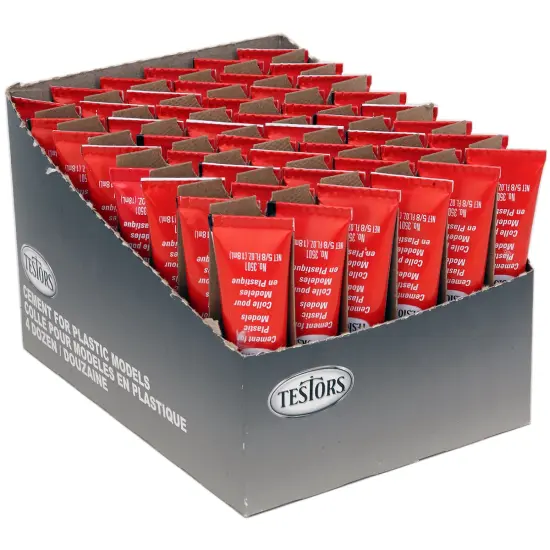 Testors Cement For Plastic Display 48pcs-.625oz {1}