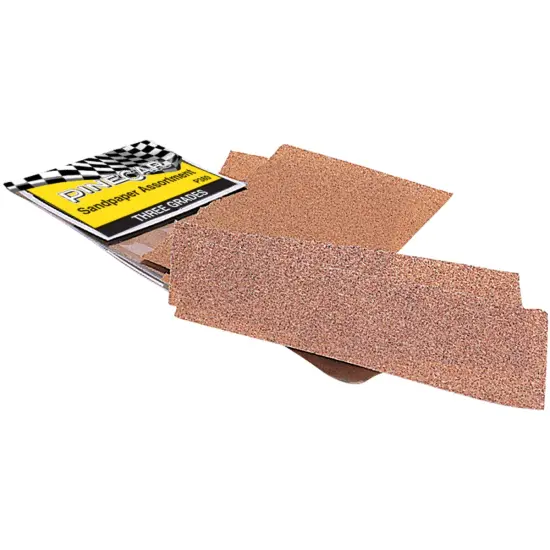 Pine Car Derby Sandpaper Assortment {2}
