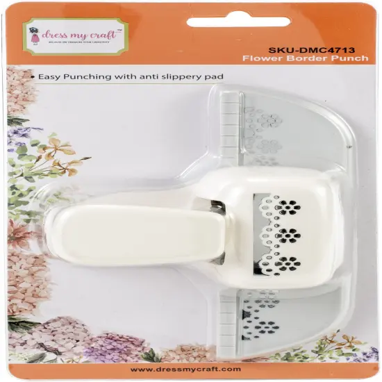 Dress My Craft Paper Punch-Flower Border Punch {1}