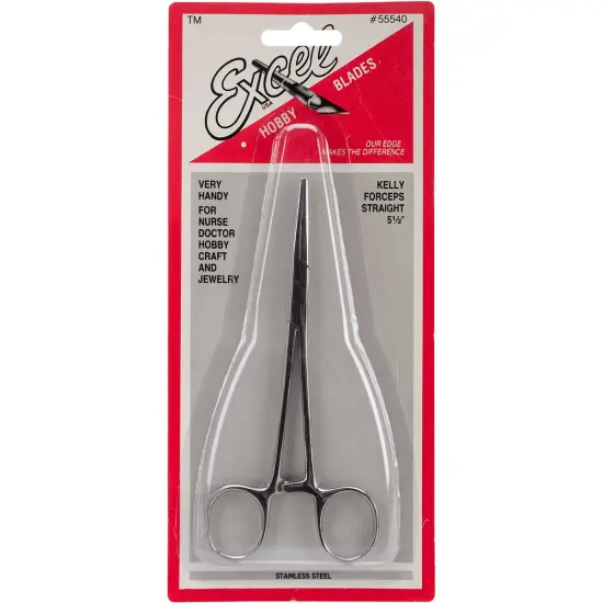 Excel Straight Nose Hemostat-5.5" {1}