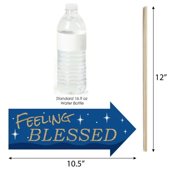 Big Dot of Happiness Funny Ramadan - Eid Mubarak Photo Booth Props Kit - 10 Piece {3}