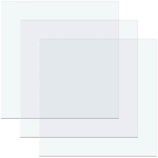 We R Mold Press Plastic Sheets 6/Pkg-Clear {3}