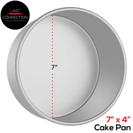 Last Confection Aluminum Round Cake Pans - Professional Bakeware {2}