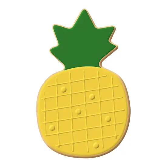 CookieCutter.Com Pineapple Cookie Cutter 4 in &ndash;Tin Plated Steel Cookie Cutters &ndash; Made In The USA {2}