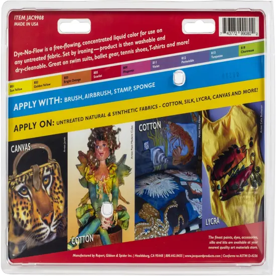 Jacquard Dye-Na-Flow Exciter Pack .5oz 9/Pkg {2}