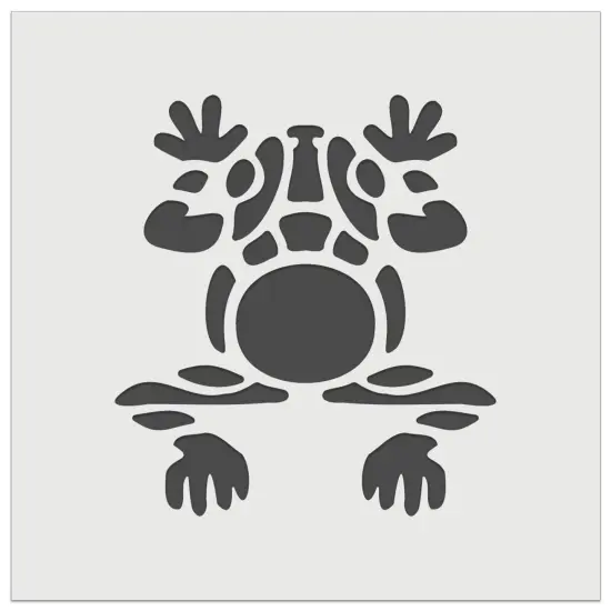 Southwestern Style Tribal Frog Toad Wall Cookie DIY Craft Reusable Stencil {2}