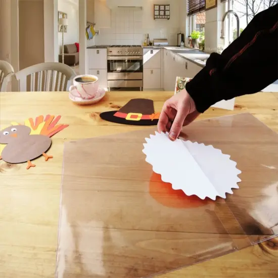 Placemat Plastic Covers - 4 Pack {6}