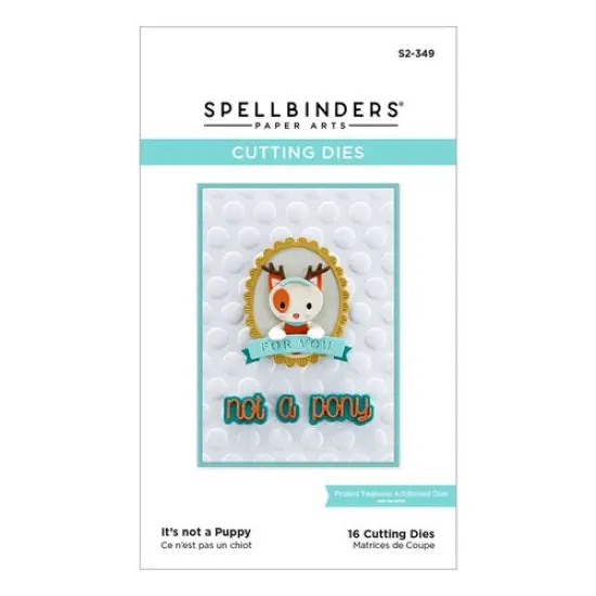 Spellbinders It's Not A Puppy Cutting Dies {1}