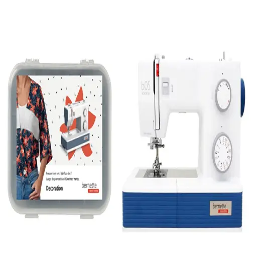 Bernette b05 Academy Sewing Machine w/Foot Kit Bundle {1}