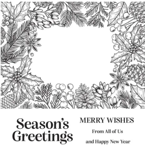 Spellbinders Balsam & Berries Clear Stamps {2}