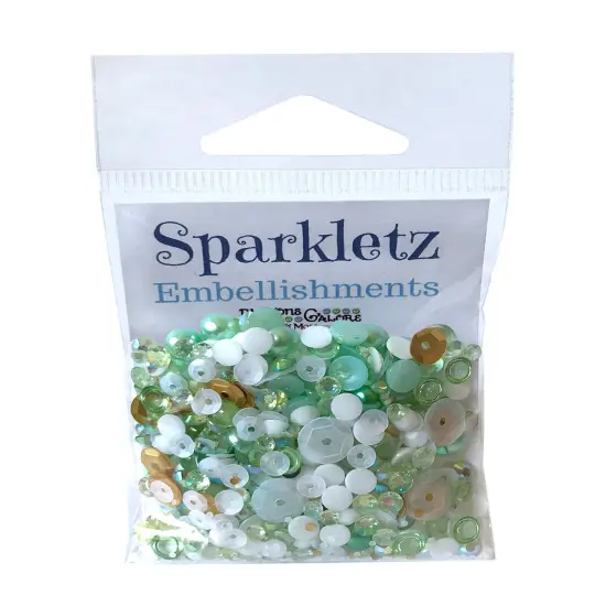Buttons Galore Sparkletz DIY Craft Embellishments 30 Grams - 3 Packs of Coconut Palms {2}