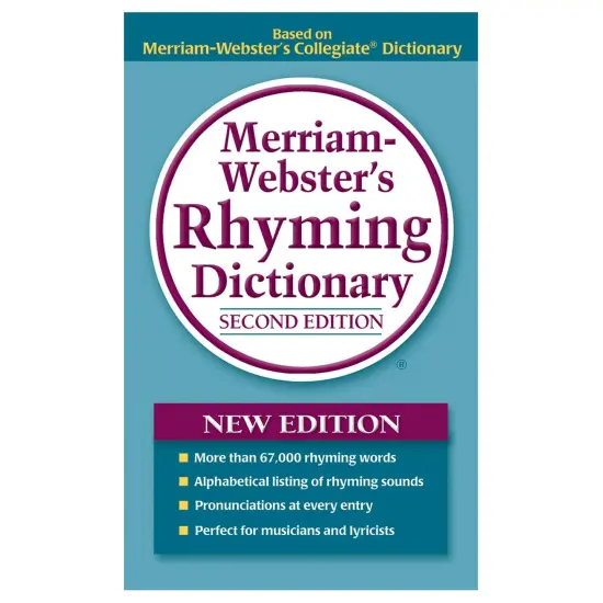 Merriam-Webster's Rhyming Dictionary, Pack of 3 {2}