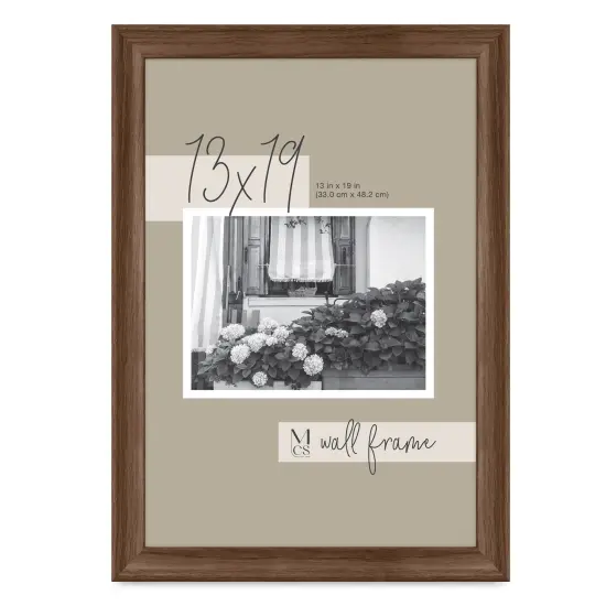 MCS Classic Edge Frame - 13" x 19" Walnut {1}