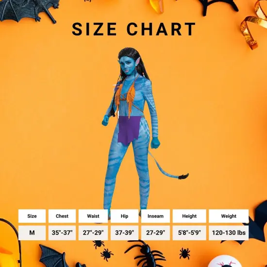 Avatar 2 Neytiri Reef Look Classic Adult Costume {7}