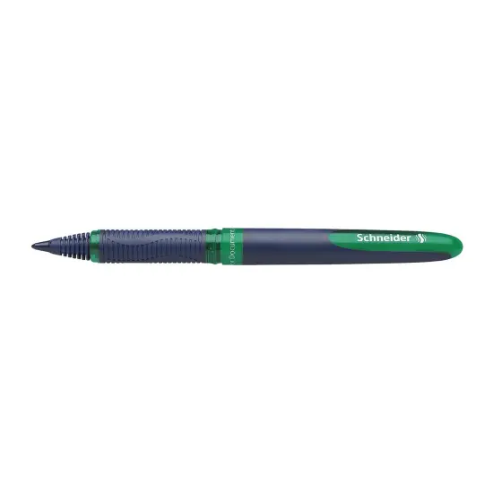 One Business Rollerball Pens, 0.6mm, Green, Pack of 10 {3}