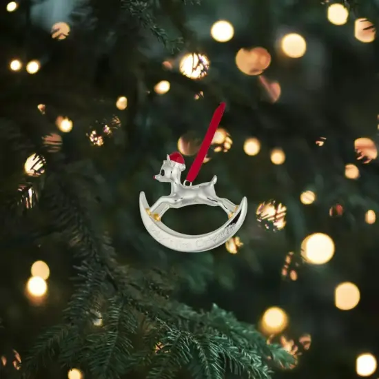 Nambe Rudolph The Red Nosed Reindeer Baby's First Christmas Ornament {2}