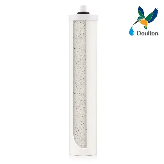 Doulton W9125010 Limescale Reduction Cartridge, Scale Reduction Drinking Water Filter Cartridge, BSP Thread For Double Duo housings, 10 inch, Single {4}